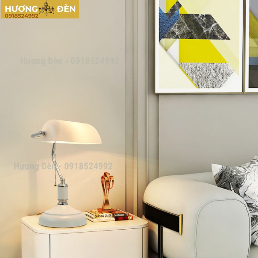 Đèn Bàn Decor ĐB1/ĐB2 – Đen/Trắng