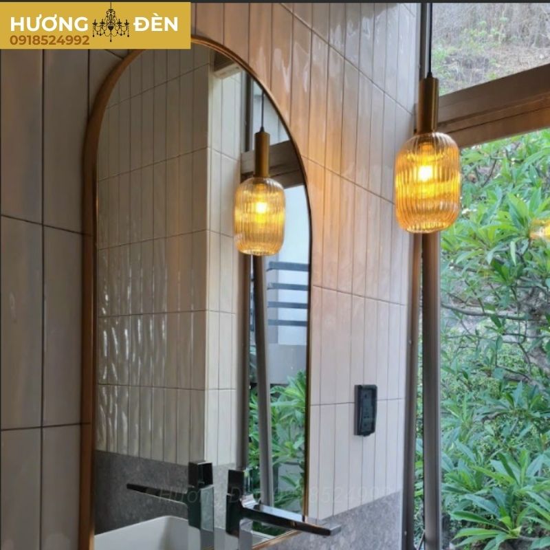 Đèn thả thủy tinh trang trí không gian sang trọng chính hãng TT52A