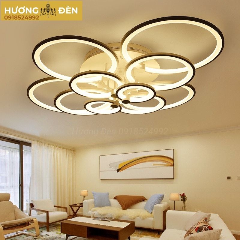 Đèn ốp trần mica cao cấp OT7022T10