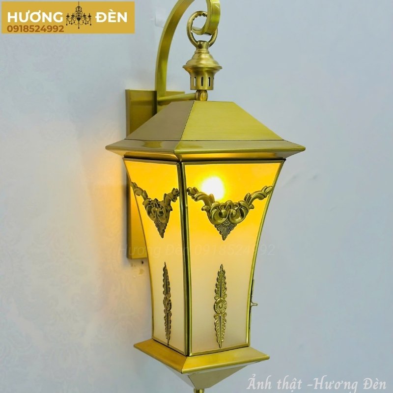 Đèn vách đồng chính hãng L190*W230*H580 VD30