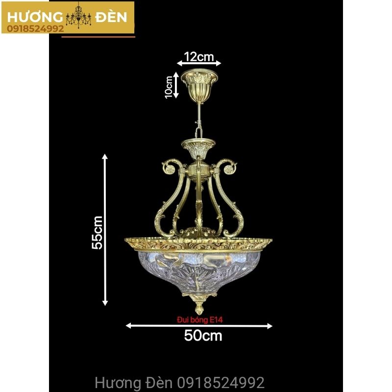 Den-chum-ban-am-tran-tan-co-dien-pha-le-K9-6-bong-E14-DC9049