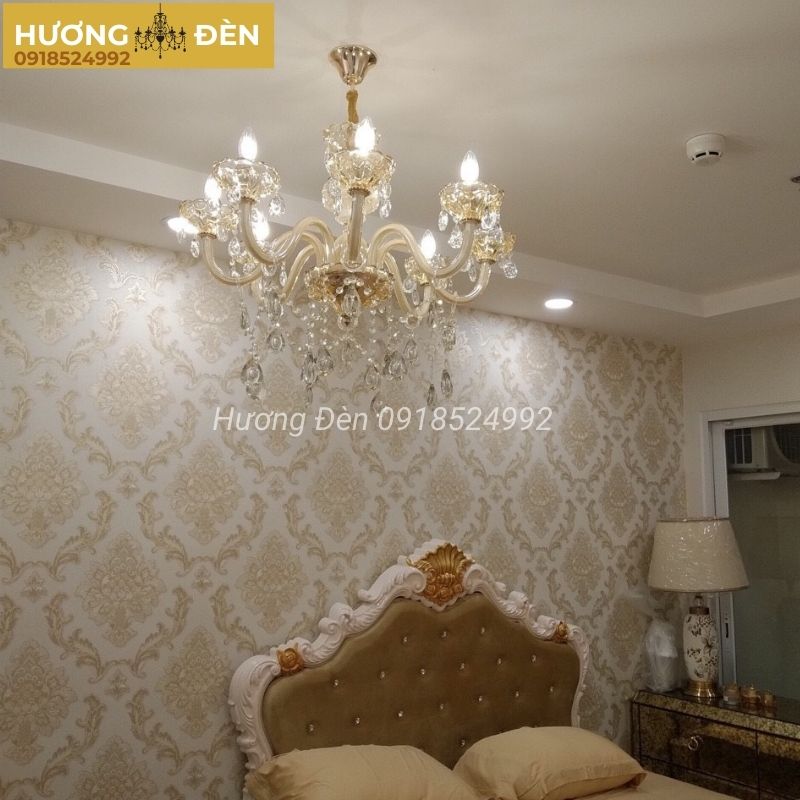 Đèn chùm ngọn nến thiết kế chính hãng DC86096T8