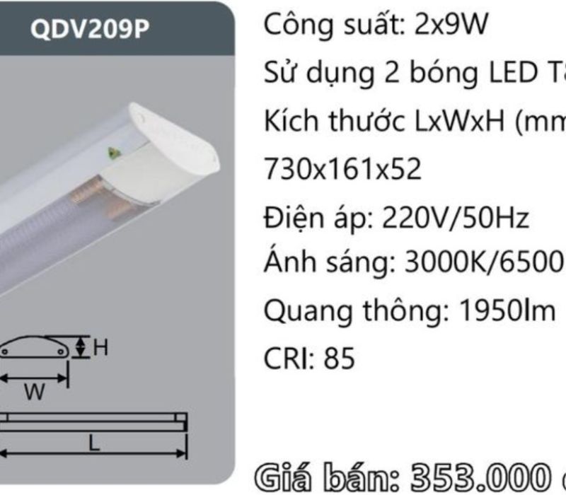 den-op-tran-noi-chup-mica-gan-2-hai-bong-led-0-6m-6-tac-2-x-9w-duhal-qdv209p