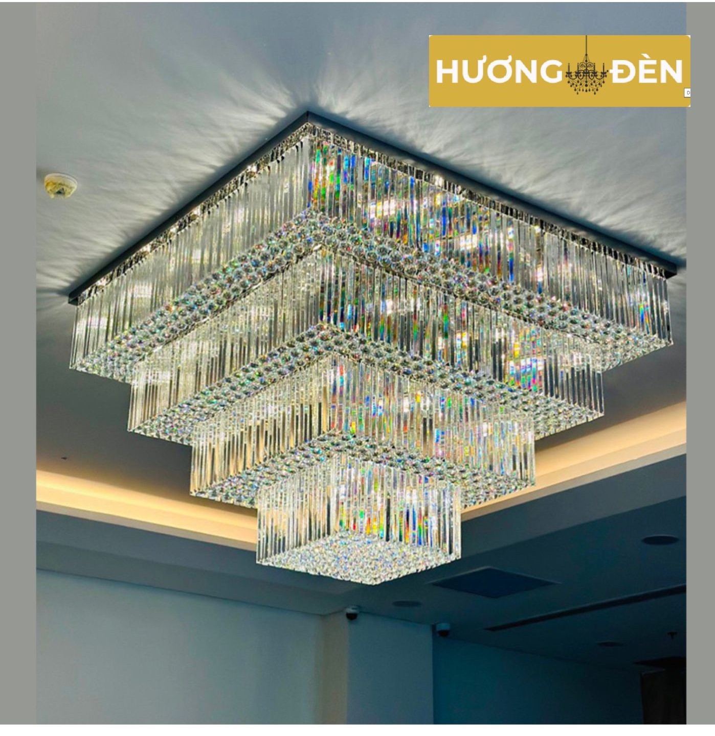 Đèn ốp trần pha lê OTPL355