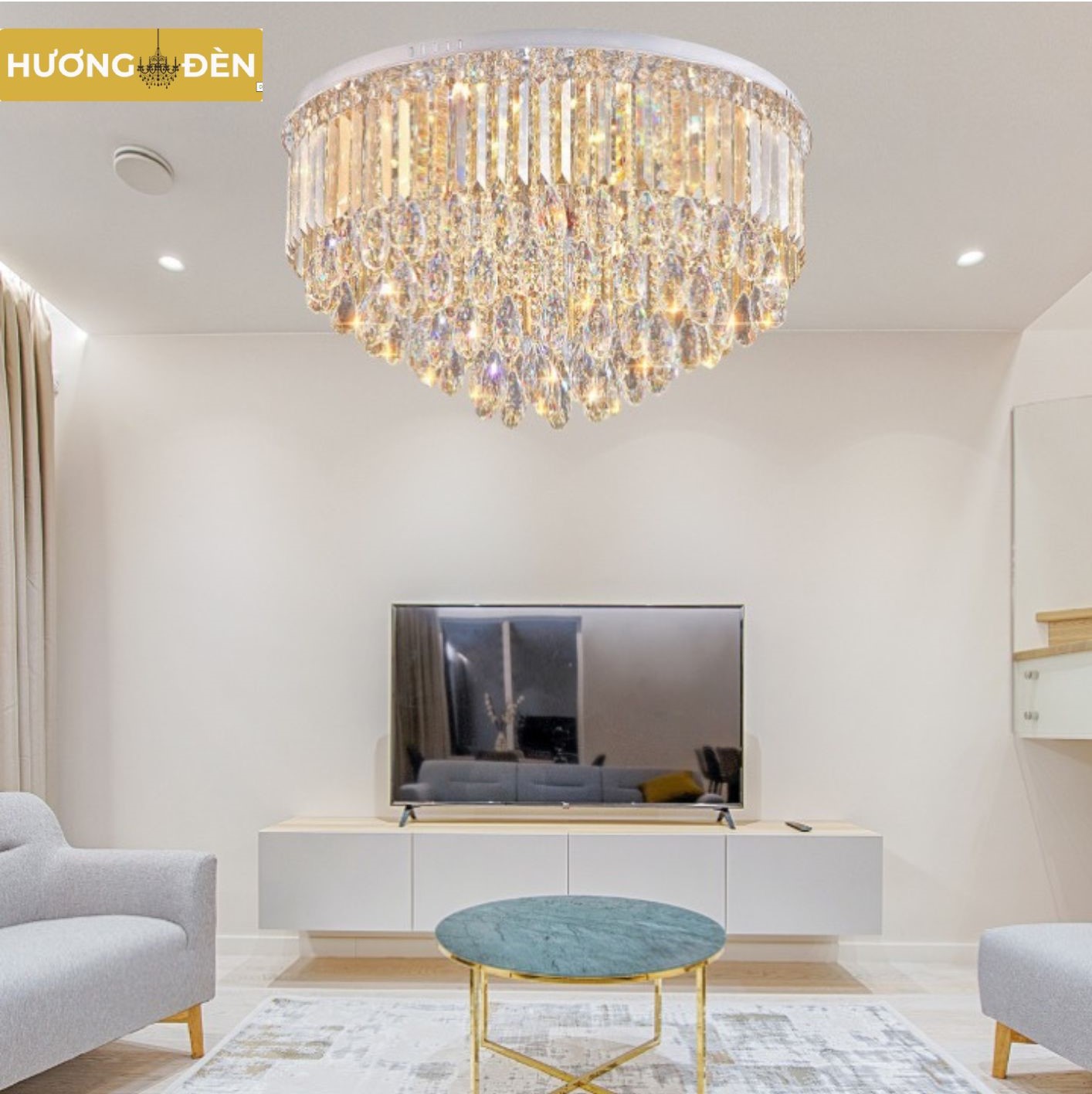 ĐÈN ỐP TRẦN PHA LÊ OTPL40397