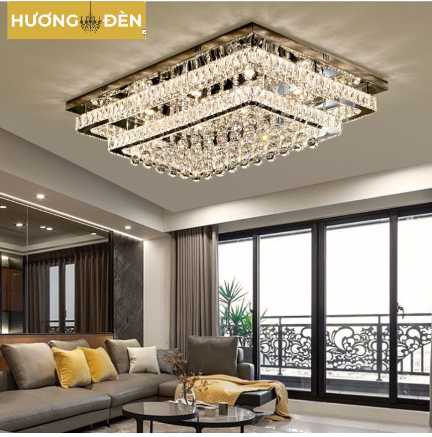 ĐÈN ỐP TRẦN PHA LÊ OTPL40403CN