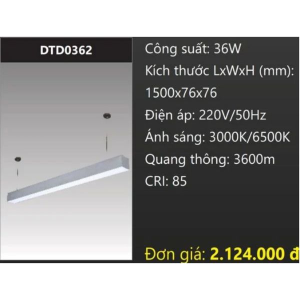 den-treo-tha-van-phong-phong-hop-led-36w-dtd0362
