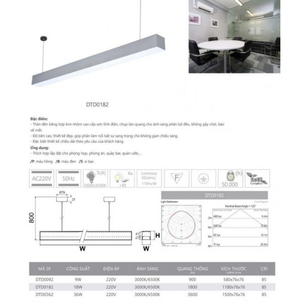 den-treo-tha-van-phong-phong-hop-led-36w-dtd0362