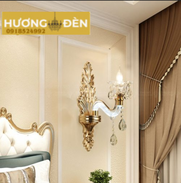 Đèn Tường Nến Pha Lê 8050(Đơn)
