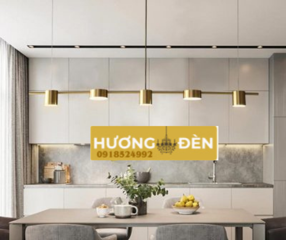 Đèn Thả Hiện Đại Luxury Gold 5 Bóng TH23