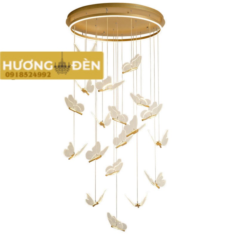 Đèn Thả Thông Tầng Hồ Điệp-19C-TTT6