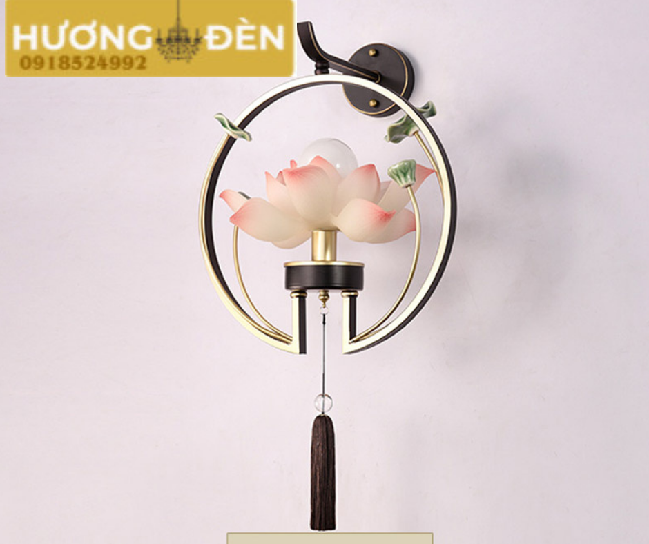 Đèn Tường Hoa Sen