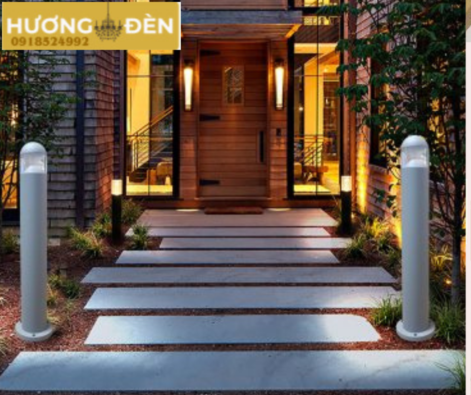 Đèn Cột Sân Vườn Led 8033