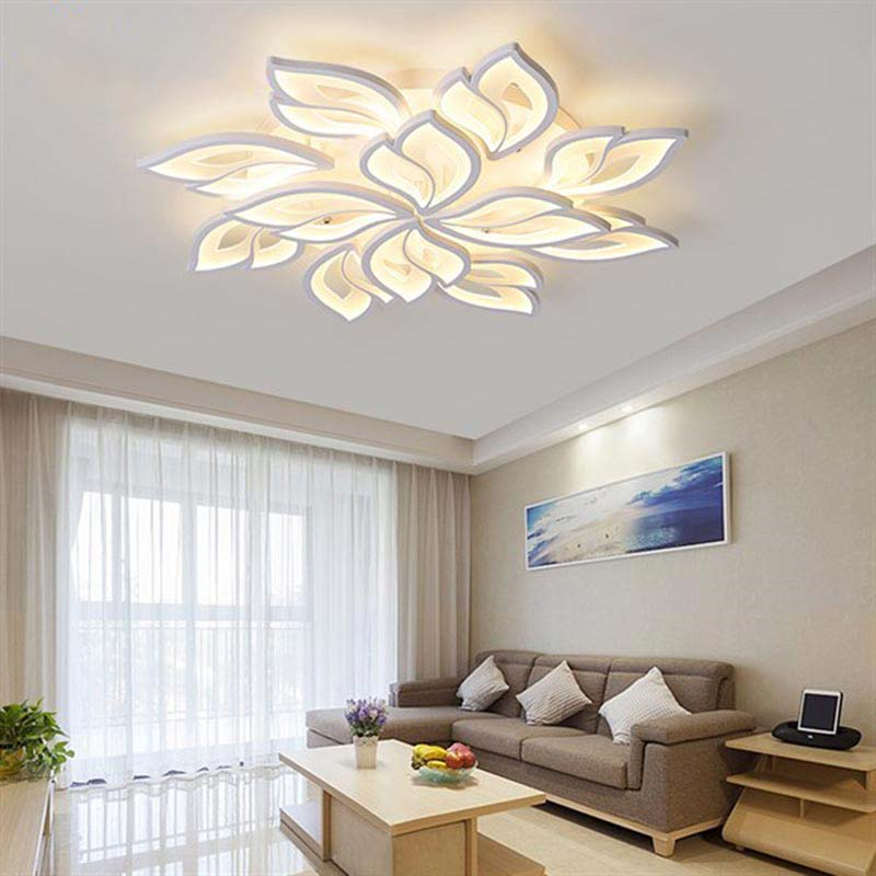 Đèn Mâm Hiện Đại Hoa TiGon MHĐ30 (12 Cánh)