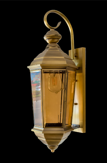 ĐÈN TƯỜNG ĐỒNG NGUYÊN CHẤT - NGOÀI TRỜI QH-B6106-1KT