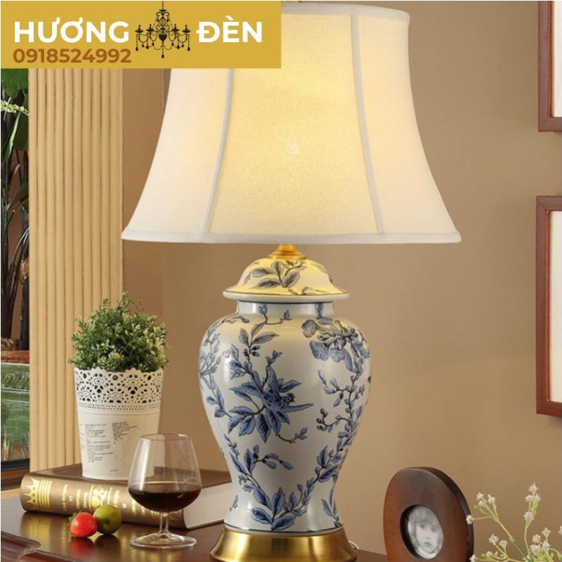 Đèn Bàn Gốm Cao Cấp ĐB38