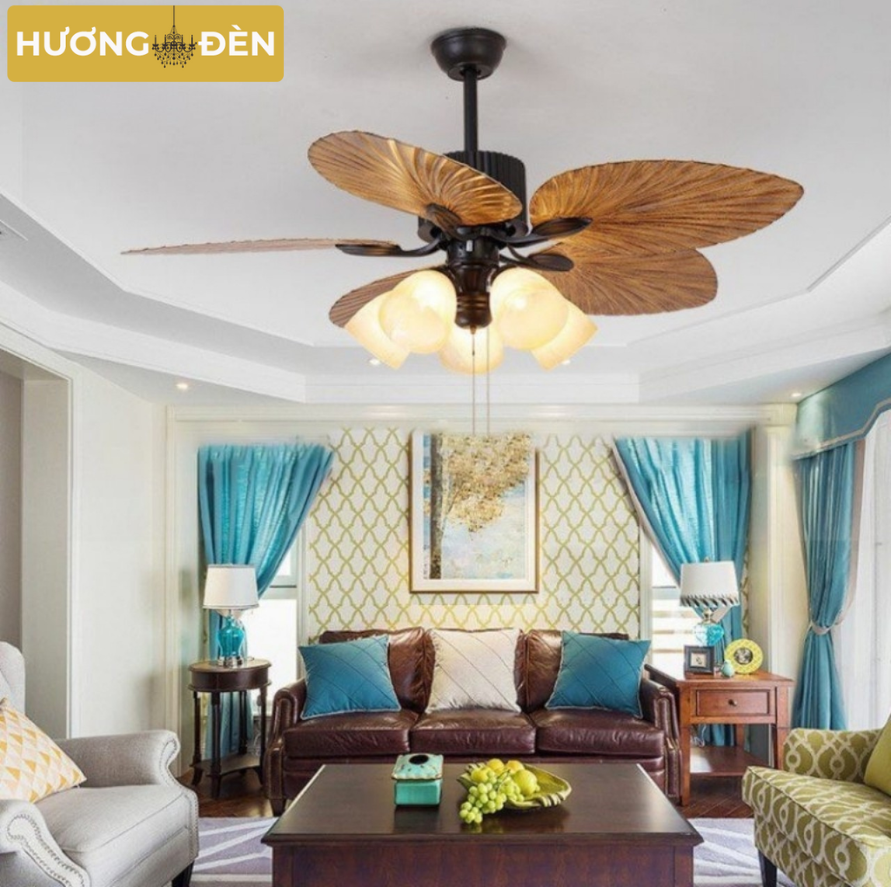 Quạt Trần Đèn 5 Cánh