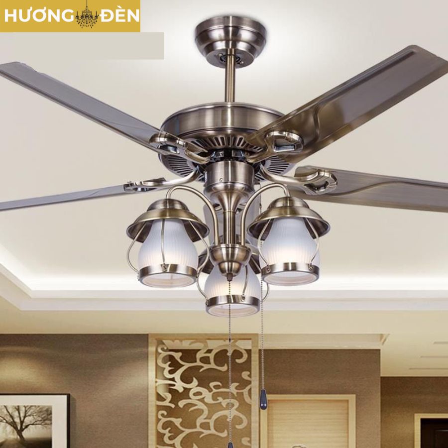 Quạt Trần Đèn Hiện Đại 5 Cánh – QT60